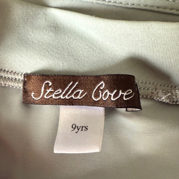 Stella Cove Girls’ Long-sleeve Rashguard Collar {9} - Picture 3 of 4